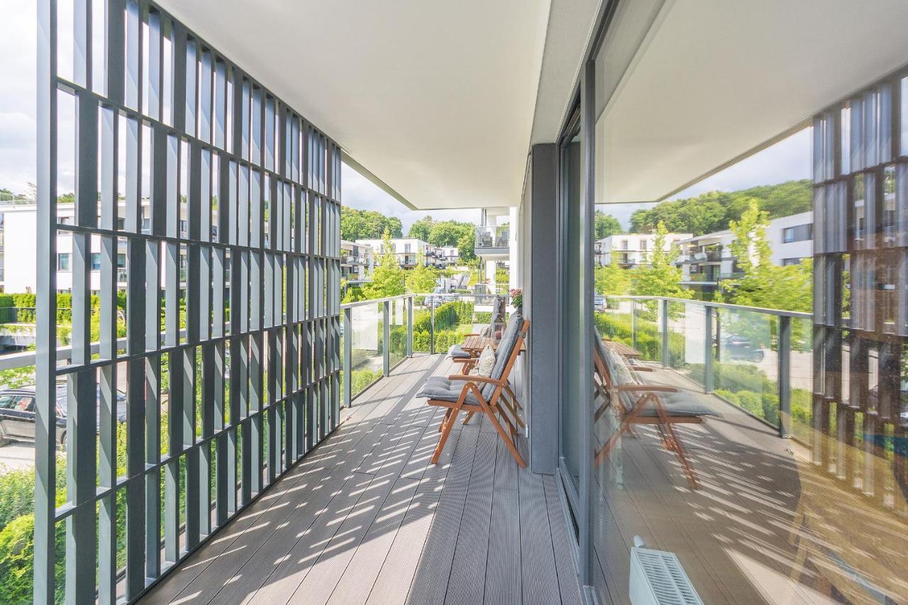 Pomorskie Apartamenty Bernadowska Green Deluxe Gdynia Eksteriør bilde